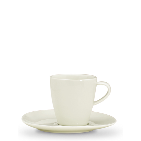 Schönwald Wellcome Cup & Saucer tall/숀발트 웰컴 크림색상 커피잔세트